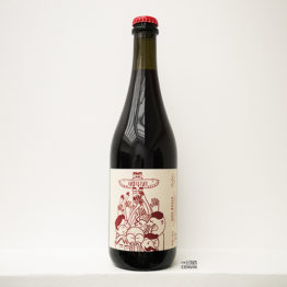 bouteille de vin rouge bio Indigeno Rosso 2019 de cantina indigeno un domaine situé dans les Abruzzes en italie et représenté par l'envin distributeur sur paris ile de france loiret