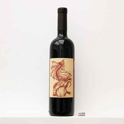 bouteille de vin rouge bio Drogone 2016 de cantina giardino un domaine situé en Campanie en italie et représenté par l'agence l'envin distributeur grossiste agent sur paris ile de france loiret