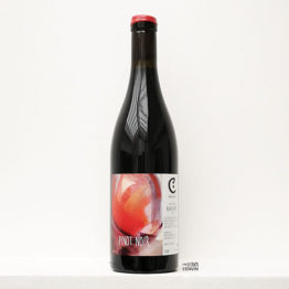 Bouteille de vin biologique rouge Pinot noir 2020 de la Maison Crochet en Lorraine, distribué par l'envin, agent vins naturels et grossiste sur paris ile de france loiret export import